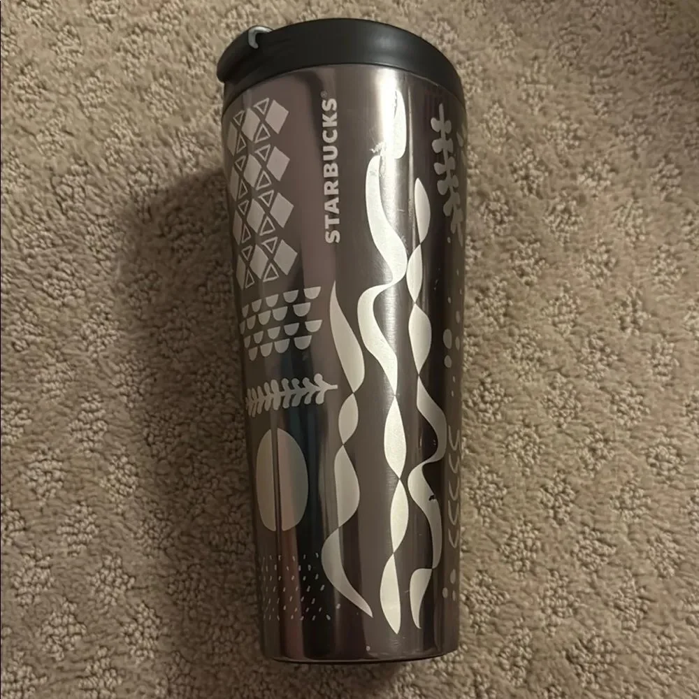2017 STARBUCKS stainless steel tumbler‎ with mermaid motif